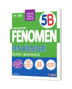 5 FEN BİLİMLERİ SORU BANKASI (B)