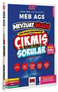 Yargı Yayınları 2027 MEB AGS Mevzuat Bilgisi Tüm Yıllar Tüm Sınavlar Konu Konu Çıkmış Sorular