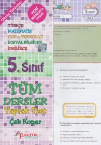 Faktör 5. Sınıf Tüm Dersler Yaprak Test