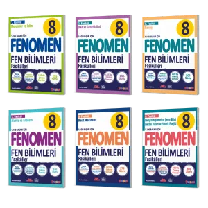 Fenomen Okul 8. Sınıf Fenomen Fen Bilimleri Fasikül Seti
