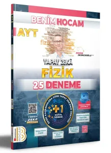 Benim Hocam Yayınları 2024 AYT Yapay Zekâ Fizik 25 Deneme