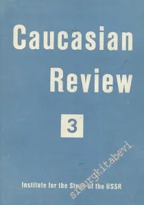 Caucasian Review 3 - Sayı:3, Yıl: 1956       1956
