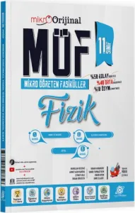 Orijinal Mikro 11. Sınıf Fizik MÖF Mikro Öğreten Fasikül Set