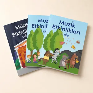 Müzik Etkinlikleri Kitap Seti (3 Kitap