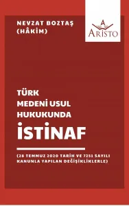 Türk Medeni Usul Hukukunda İstinaf