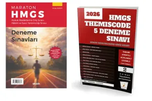 SÜPER FİYAT - Maraton 2026 HMGS Tamamı Çözümlü 6 Deneme + Pelikan Yayınları HMGS Themiscode  Tamamı Çözümlü 5 Fasikül Deneme 2 li Set