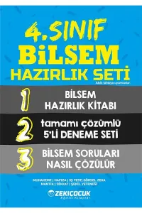 Zeki Çocuk 4. Sınıf Bilsem Hazırlı Seti