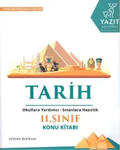 Yazıt Yayınları 11. Sınıf Tarih Konu Kitabı Yazıt