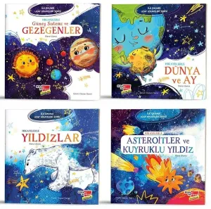 İlk Okuma Uzay Hikayeleri 4'lü Set