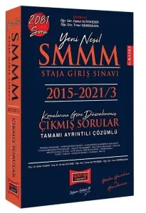 2022 SMMM Staja Giriş Sınavı Konularına Göre Düzenlenmiş Tamamı Ayrıntılı Çözümlü Çıkmış Sorular (2015-2021/3)