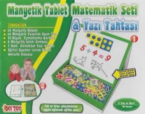 Manyetik Tablet Matematik Seti-Yazı Tahtası