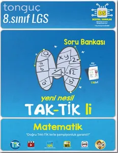 Tonguç Akademi 8. Sınıf Matematik Taktikli Soru Bankası