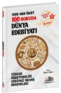 Türkçe FM Yayınları ÖABT MEB-AGS Türkçe Öğretmenliği 100 Soruda Dünya Edebiyatı Deneme Çözümlü Yıldızlar Geçidi 8. Kitap