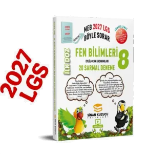 8. Sınıf 2027 Meb Böyle Sorar İlk Doz Sarmal Branş Denemeleri FEN BİLİMLERİ