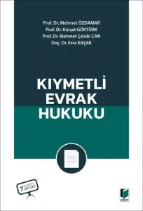 Kıymetli Evrak Hukuku