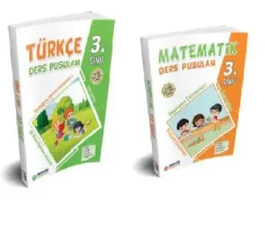 Mercek 3. Sınıf Türkçe-Matematik Ders Pusulam Seti-YENİ