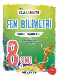Okyanus Yayınları 8. Sınıf Fen Bilimleri Classmate Soru Bankası