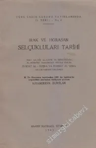 Irak ve Horasan Selçukluları Tarihi -        1943