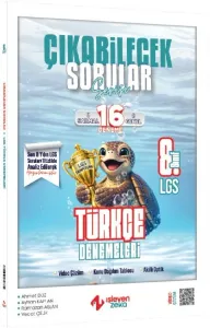 İşleyen Zeka Yayınları 8. Sınıf LGS Türkçe Çıkabilecek Sorular Denemeleri