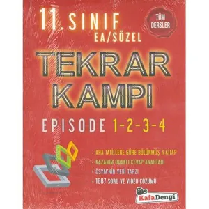 Kafa Dengi 11.Sınıf Tüm Dersler Tekrar Kampı (Sözel)