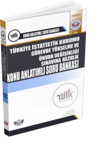 Askeri Sınav Kitapları GYS TUİK Türkiye İstatistik Kurumu Konu Anlatımlı Soru Bankası Görevde Yükselme