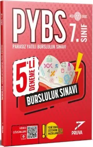 Pruva Akademi 7. Sınıf 5 li Bursluluk Denemeleri