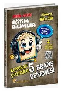 Özdil Akademi MEB-AGS Eğitim Bilimleri Konuşan 5 Deneme Çözümlü