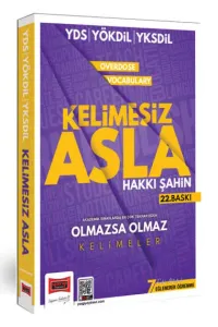 Yargı Yayınları YDS YÖKDİL YKSDİL Overdose Vocabulary Kelimesiz Asla