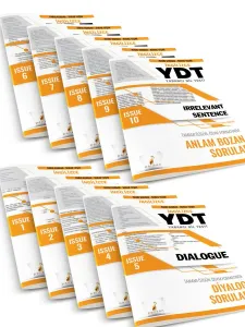 YDT İngilizce Soru Bankası Seti 10 Fasikül