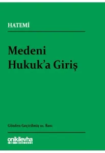 Medeni Hukuk'a Giriş