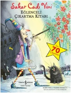 Sakar Cadı Vini Eğlenceli Çıkartma Kitabı