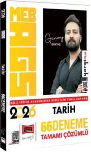 Yargı Yayınları 2026 MEB AGS Tarih Tamamı Çözümlü 66 Deneme