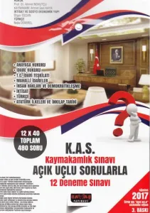 K.A.S Kaymakamlık Sınavı Açık Uçlu Sorularla 12 Deneme Sınavı