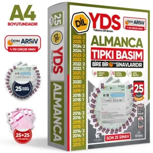 İnformal Yayınları 2026 YDS Almanca ÖSYM Tıpkı Basım Çıkmış Soru Deneme Paketi 25'li Fasikül Seti