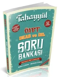 Tahayyül Yayınları ÖABT Din Kültürü ve Ahlak Bilgisi Öğretmenliği Soru Bankası Çözümlü