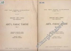 Abu'l - Farac Tarihi 2 Cilt TAKIM -