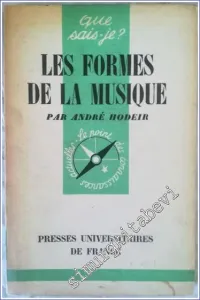 Que Sais - Je ? Les Formes de la Musique -        1960