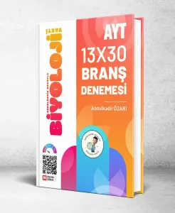 BİYOLOJİ VAKTİ AYT BİYOLOJİ 13x30 DENEME