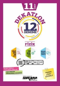 Ankara Yayıncılık 11.Sınıf Dekatlon Fizik 12 Deneme