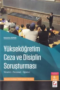 Yükseköğretim Ceza Ve Disiplin Soruşturması