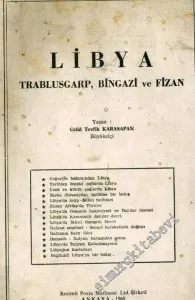 Libya: Trablusgarp, Bingazi ve Fizan -