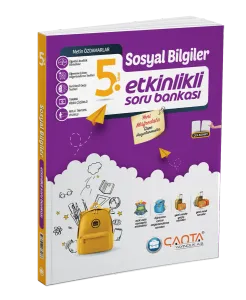 Çanta - 5.Sınıf Etkinlikli Kazanım Sosyal Bilgiler Soru Bankası
