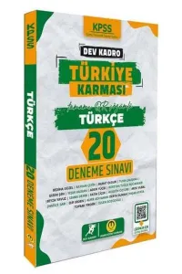 Tasarı Yayınları KPSS Türkiye Karması Türkçe 20 Deneme