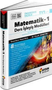 Aydın Yayınları TYT Üniversiteye Hazırlık Matematik Ders İşleyiş Modülleri 1. Kitap