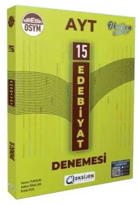 Oksijen Yayınları AYT Edebiyat 15 Branş Denemesi