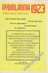Aydınlanma 1923 Bağımsız Kemalist Düşün Dergisi - Sayı: 15    Yıl: 2   1997