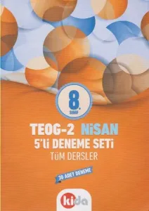 8.Sınıf TEOG-2 Nisan 5'li Deneme Seti Tüm Dersler