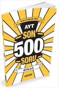 Hız AYT Son 500 Soru Biyoloji