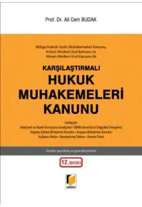 Karşılaştırmalı Hukuk Muhakemeleri Kanunu