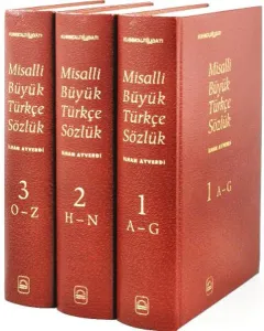 Misalli Büyük Türkçe Sözlük (3 Cilt)